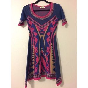 Polyester long sleeved dress